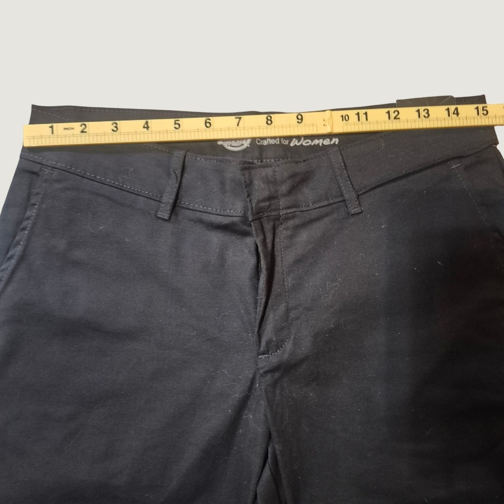 Dickies Flex Twill Pant Size 6R Slim Fit Boot Cut Cotton Blend Blk Workwear NWT - Picture 11 of 12